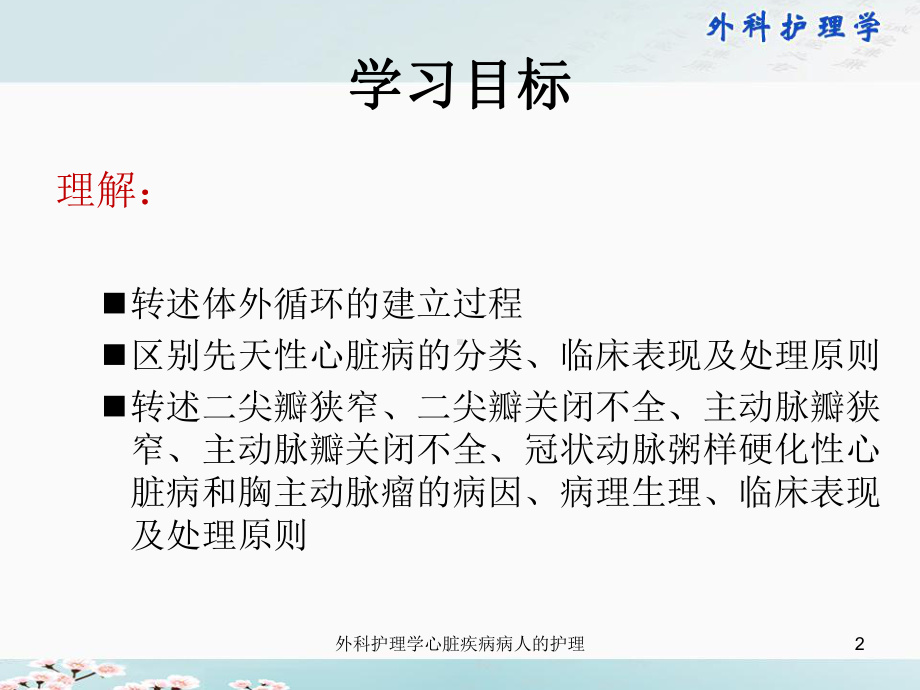 外科护理学心脏疾病病人的护理培训课件.ppt_第2页