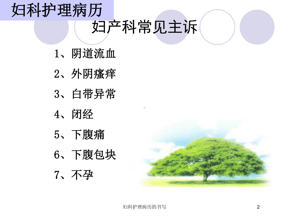 妇科护理病历的书写培训课件.ppt_第2页