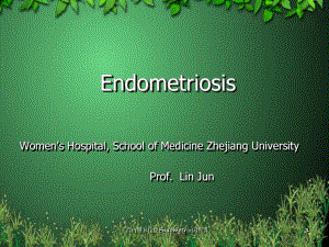 子宫内膜异位症Endometriosis课件.ppt