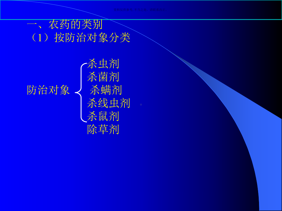 农药基本知识医学知识课件.ppt_第1页