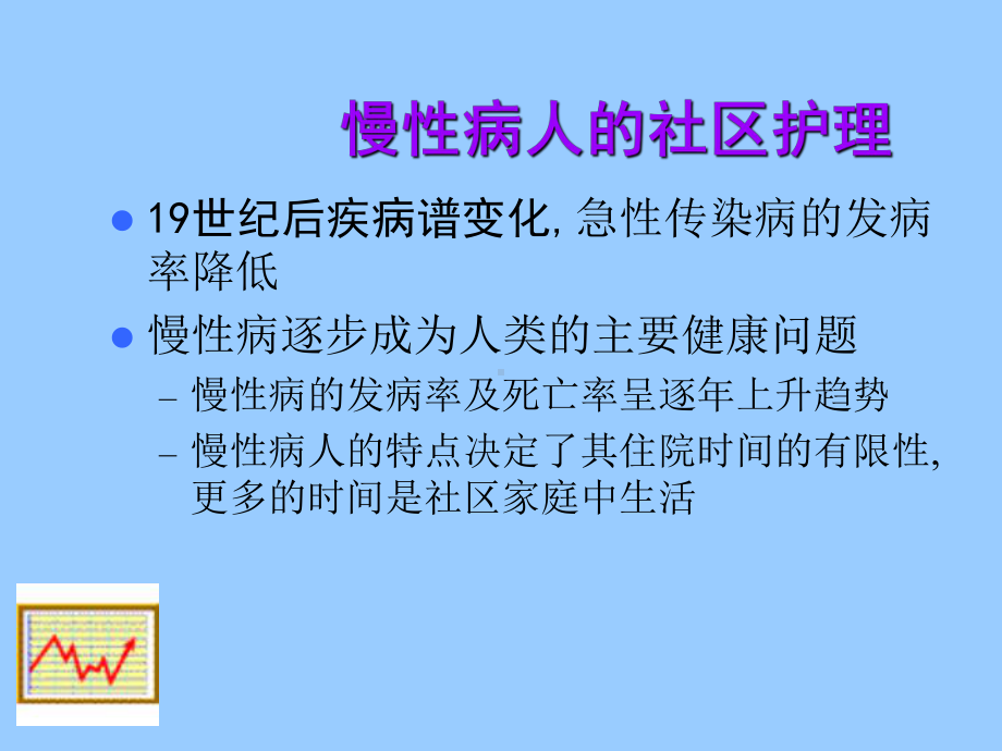 医学课件：-慢性病人的居家护理.ppt_第1页