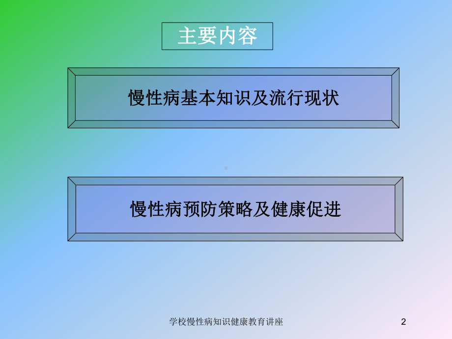 学校慢性病知识健康教育讲座培训课件.ppt_第2页