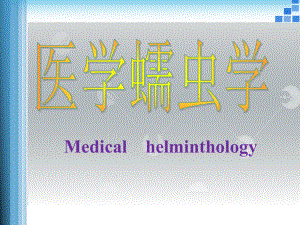 人体寄生虫学课件-医学蠕虫学.ppt