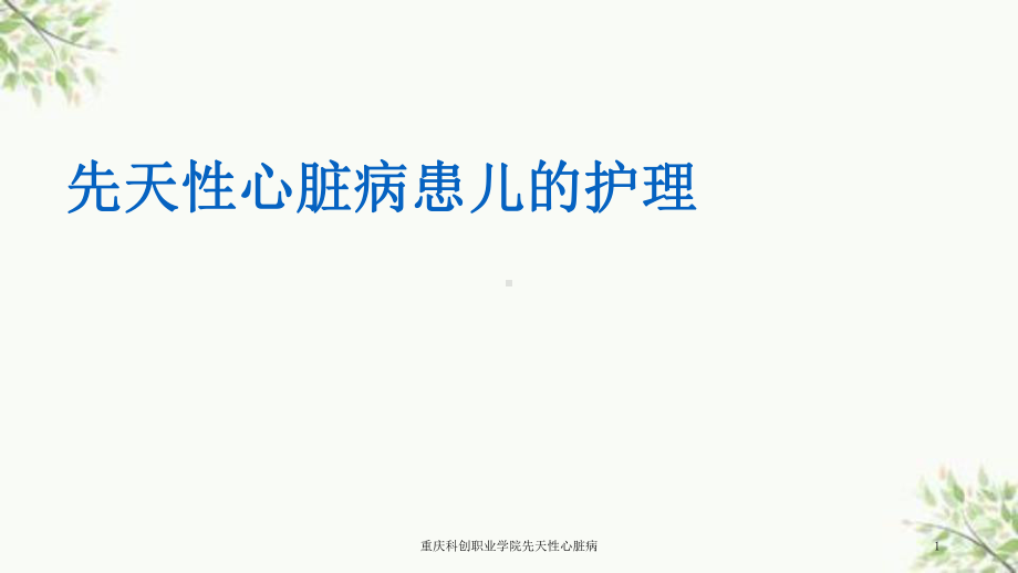 先天性心脏病课件-2.ppt_第1页