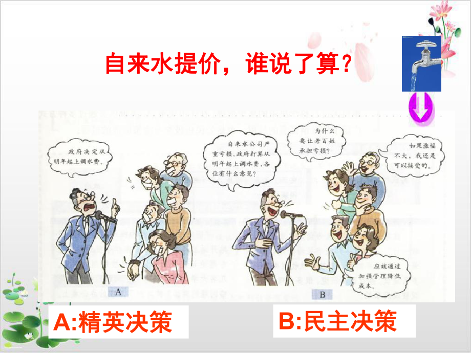 人教版-民主决策做出最佳选择完整版课件.ppt_第3页