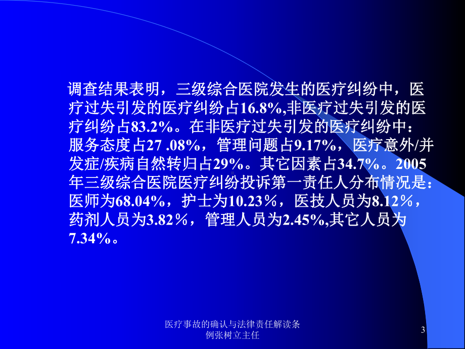 医疗事故的确认与法律责任解读条例课件.ppt_第3页