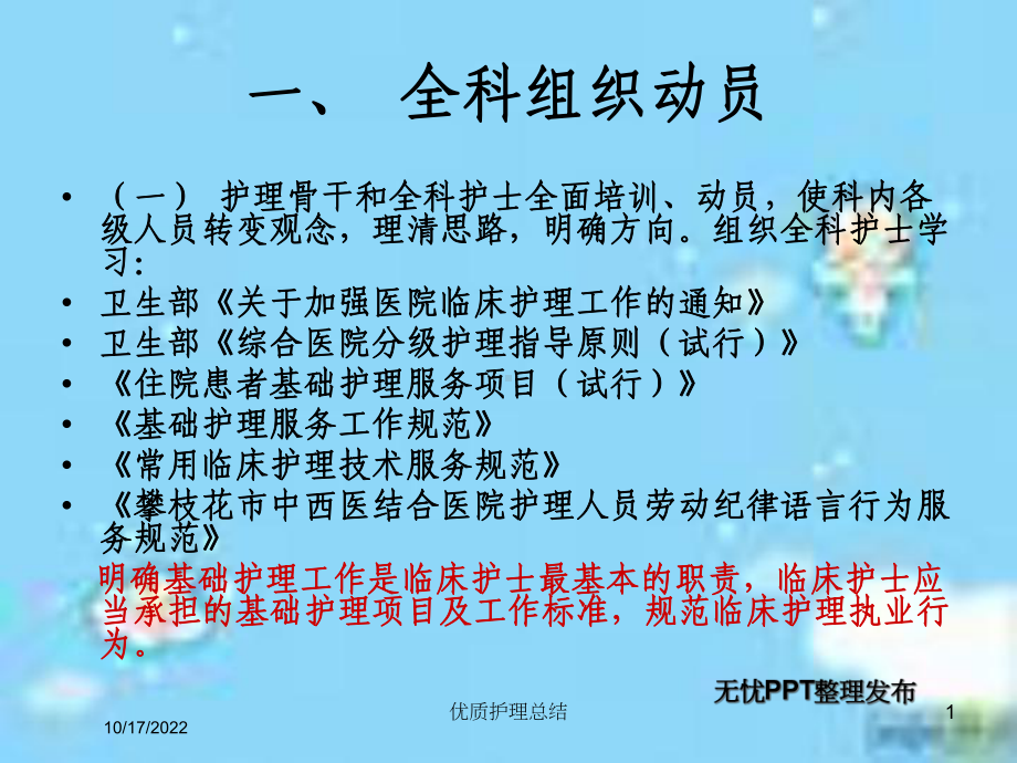 优质护理总结培训课件.ppt_第1页