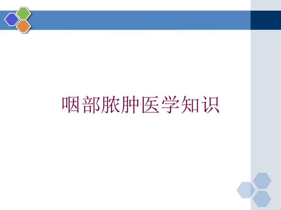 咽部脓肿医学知识培训课件.ppt_第1页