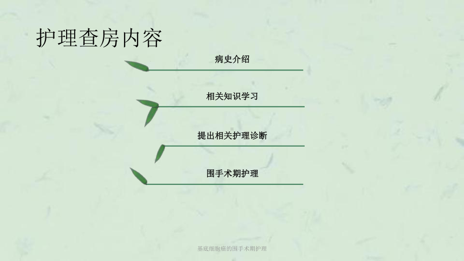 基底细胞癌的围手术期护理课件.ppt_第2页