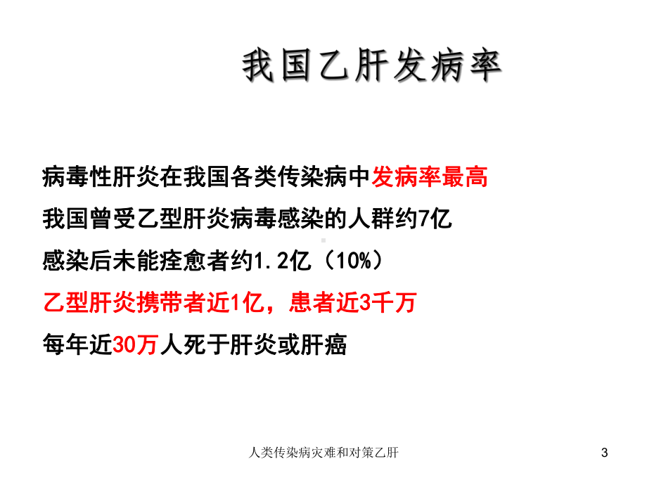 人类传染病灾难和对策乙肝培训课件.ppt_第3页