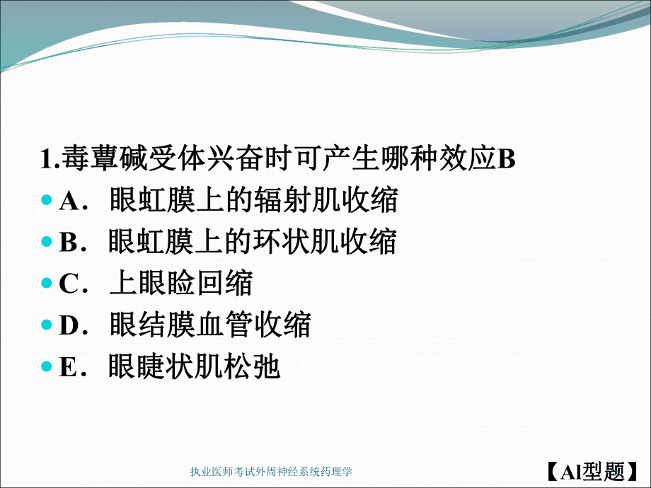 执业医师考试外周神经系统药理学课件.ppt_第2页