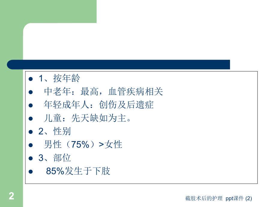 截肢术后的护理-2-课件.ppt_第2页