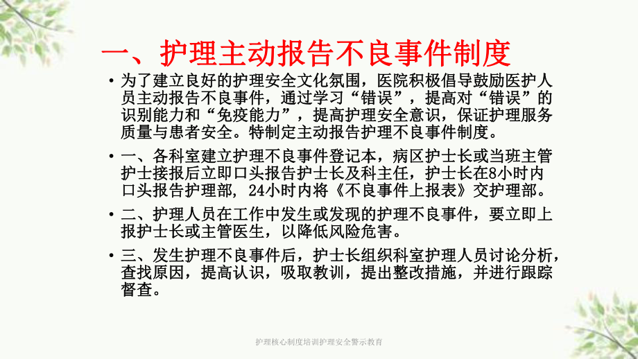 护理核心制度培训护理安全警示教育课件.ppt_第3页