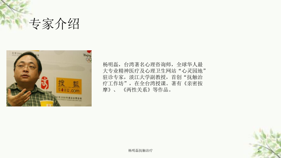 抚触治疗课件.ppt_第2页