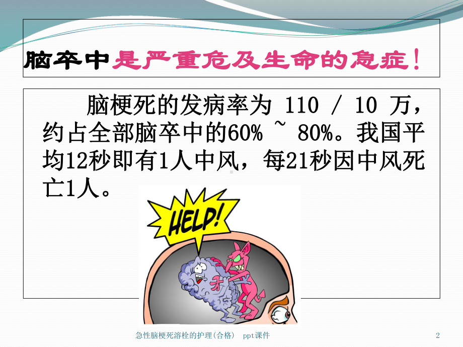 急性脑梗死溶栓的护理合格-课件.ppt_第2页