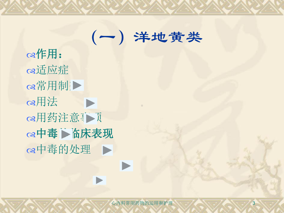 心内科常用药物的运用和护理培训课件.ppt_第3页