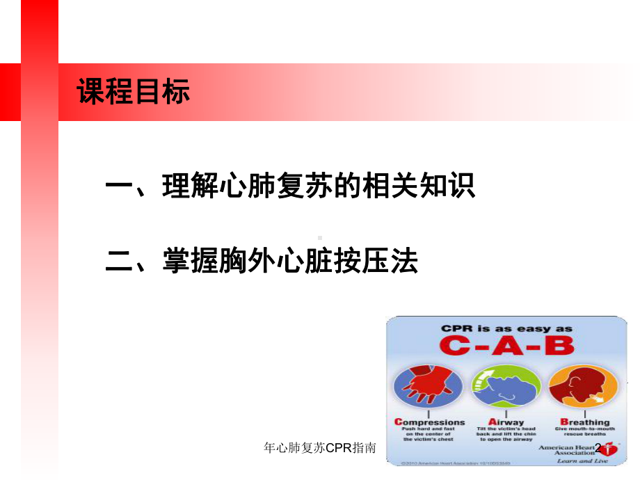 年心肺复苏CPR指南培训课件.ppt_第2页