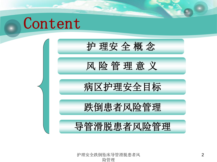 护理安全跌倒坠床导管滑脱患者风险管理课件.ppt_第2页