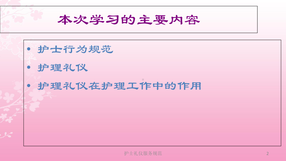 护士礼仪服务规范培训课件.ppt_第2页