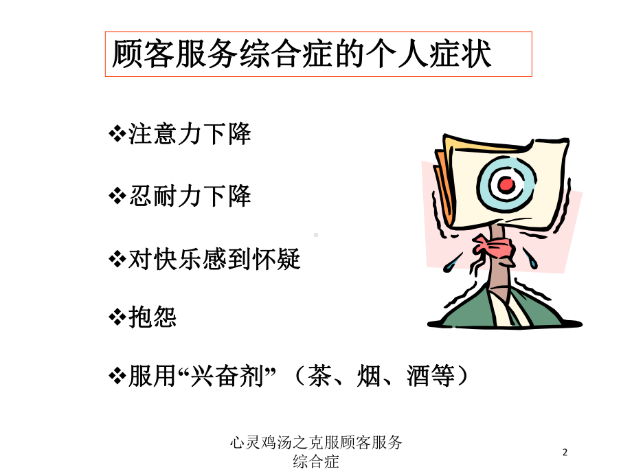 心灵鸡汤之克服顾客服务综合症培训课件.ppt_第2页