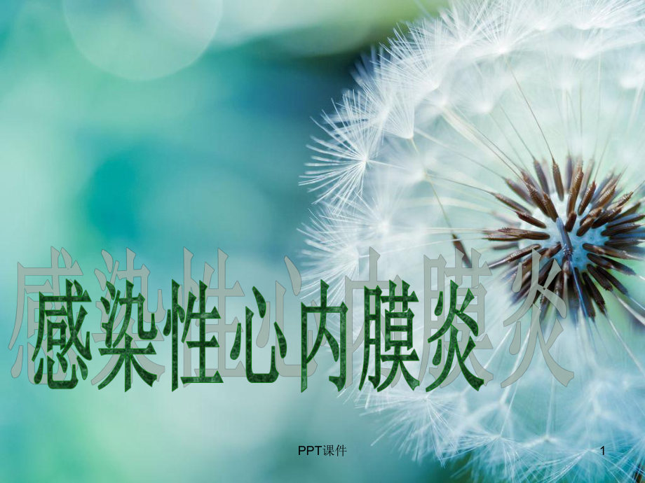 感染性心内膜炎-课件.ppt_第1页