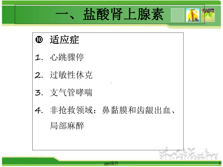 抢救药物的使用和护理（急诊科）-课件.ppt_第3页