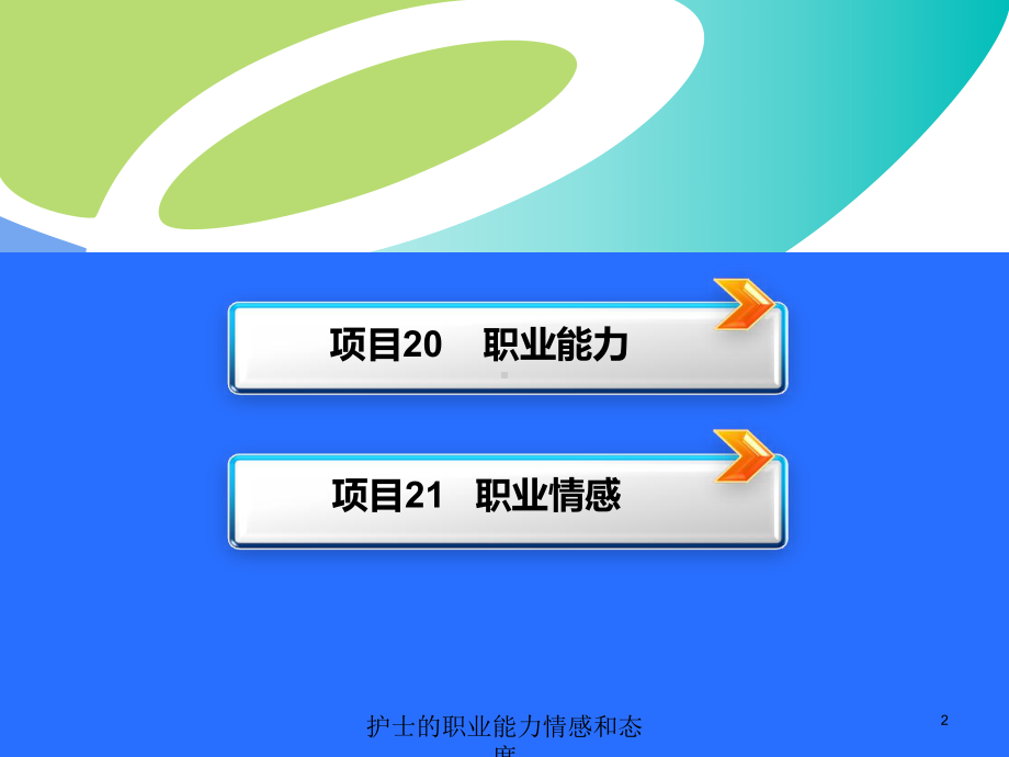 护士的职业能力情感和态度培训课件.ppt_第2页