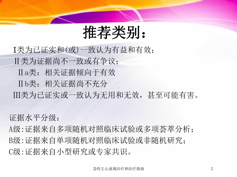 急性左心衰竭诊疗和治疗指南培训课件.ppt_第2页