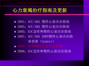 慢性心力衰竭诊疗治疗指南培训课件.ppt