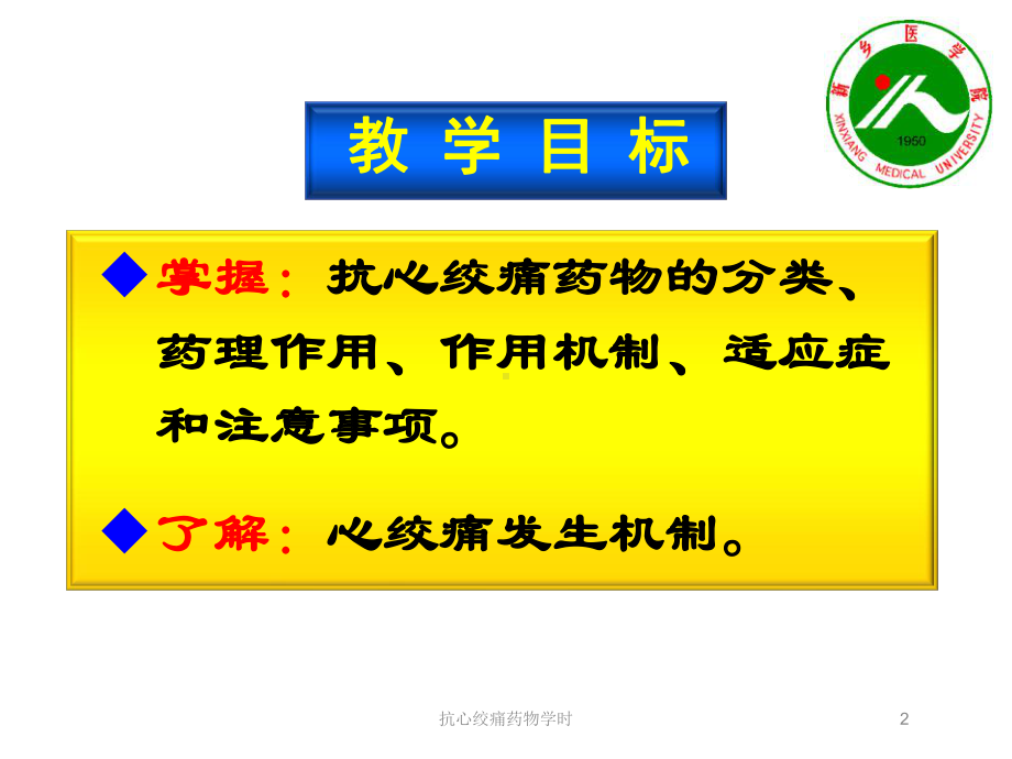 抗心绞痛药物学时培训课件.ppt_第2页