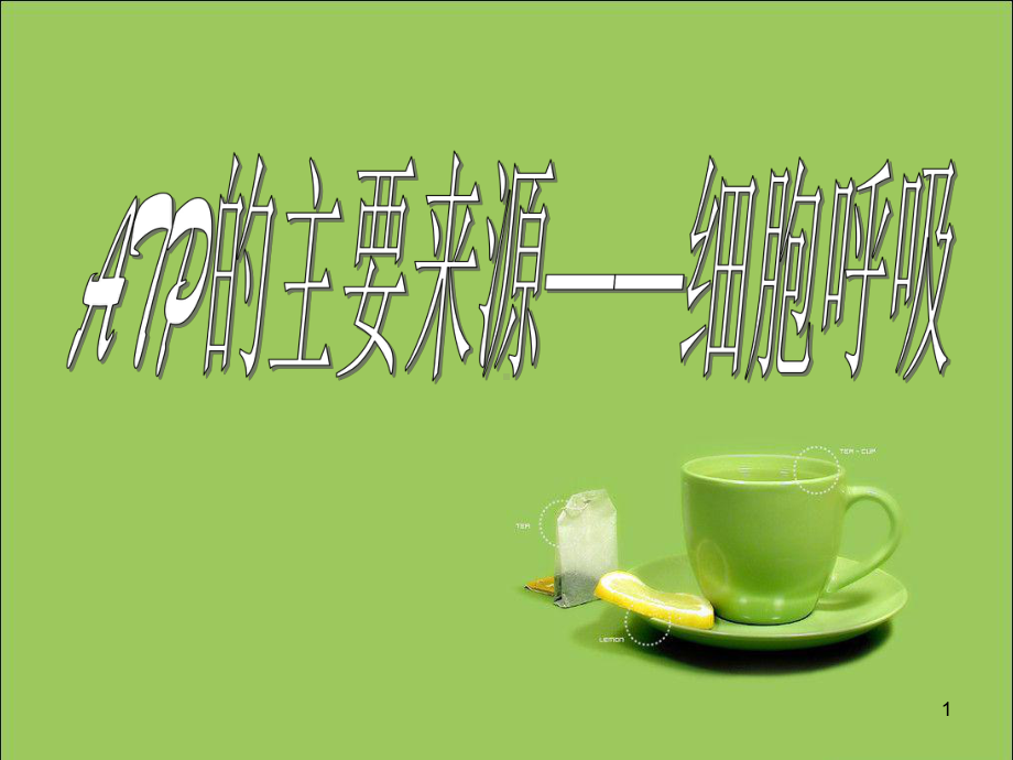 探究酵母菌细胞呼吸的方式演示文稿课件.ppt_第1页