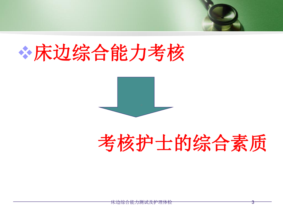 床边综合能力测试及护理体检培训课件.ppt_第3页