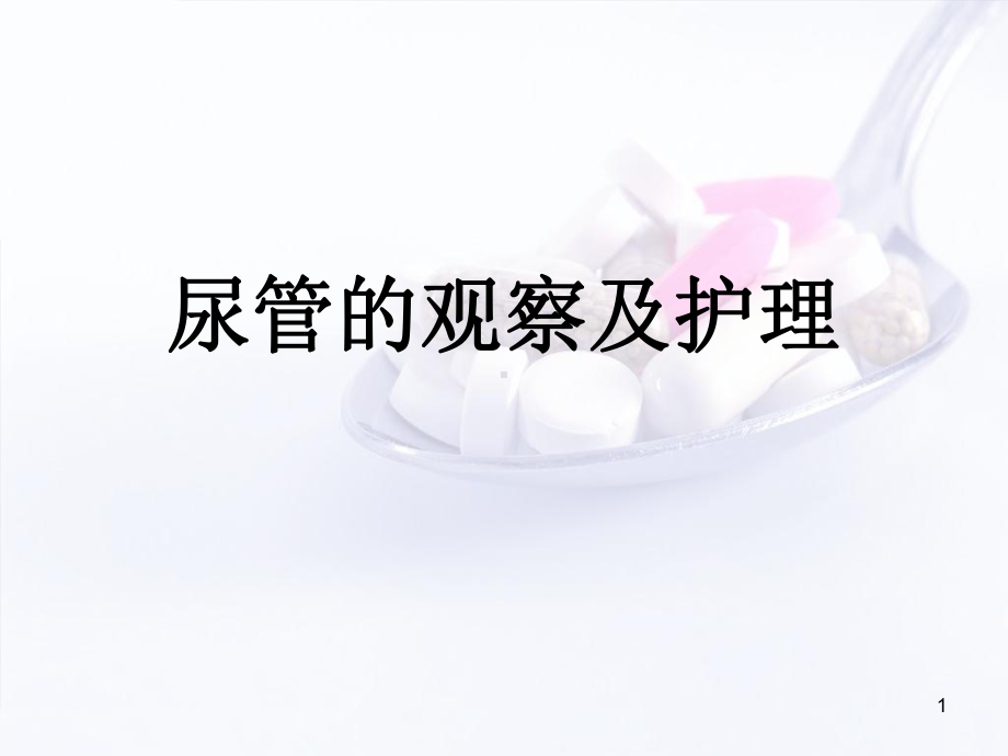 尿管的观察及护理学习课件.ppt_第1页