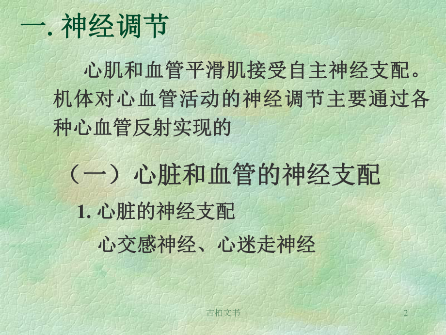 心血管活动的调节(高级教育)课件.ppt_第2页