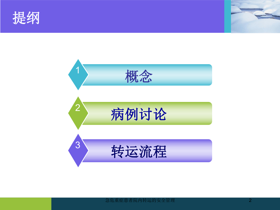 急危重症患者院内转运的安全管理培训课件.ppt_第2页