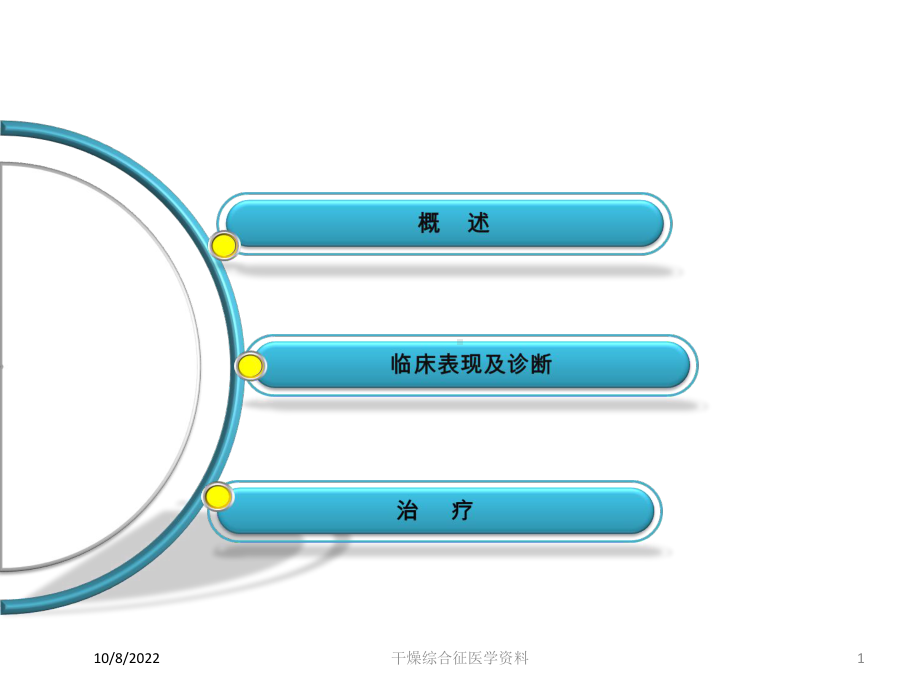 干燥综合征医学培训课件.ppt_第1页