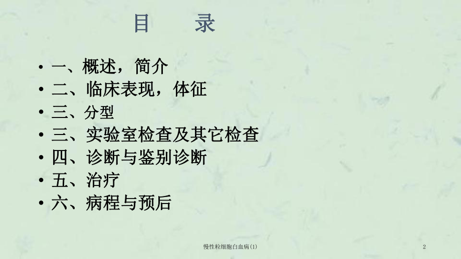 慢性粒细胞白血病课件.ppt_第2页