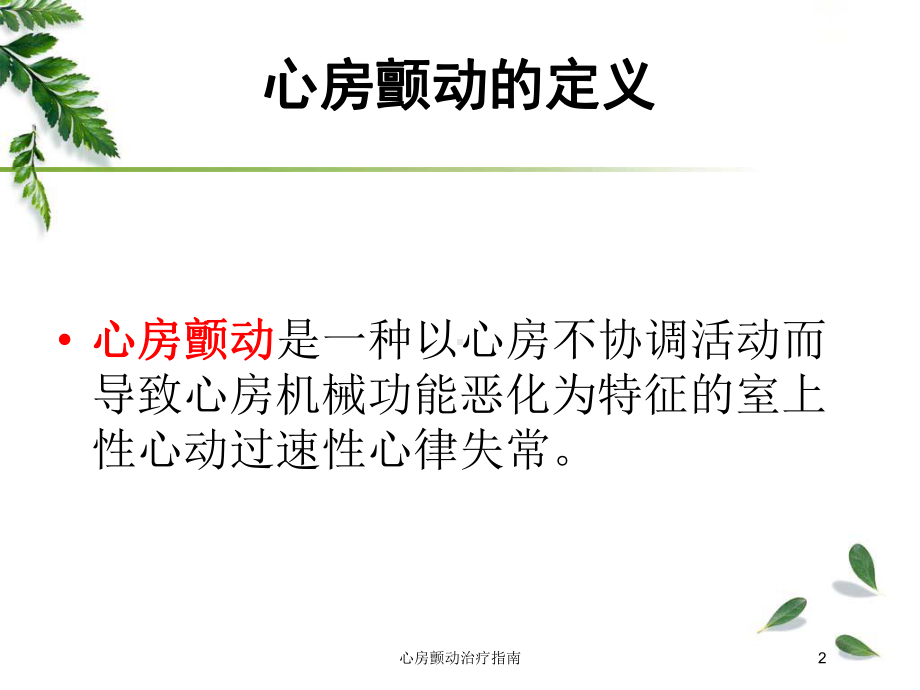 心房颤动治疗指南培训课件.ppt_第2页