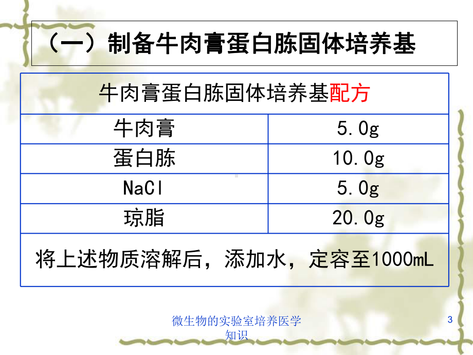 微生物的实验室培养医学知识培训课件.ppt_第3页