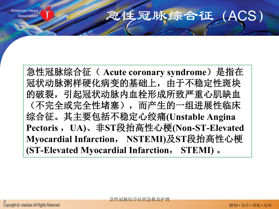 急性冠脉综合征的急救及护理培训课件.ppt_第3页