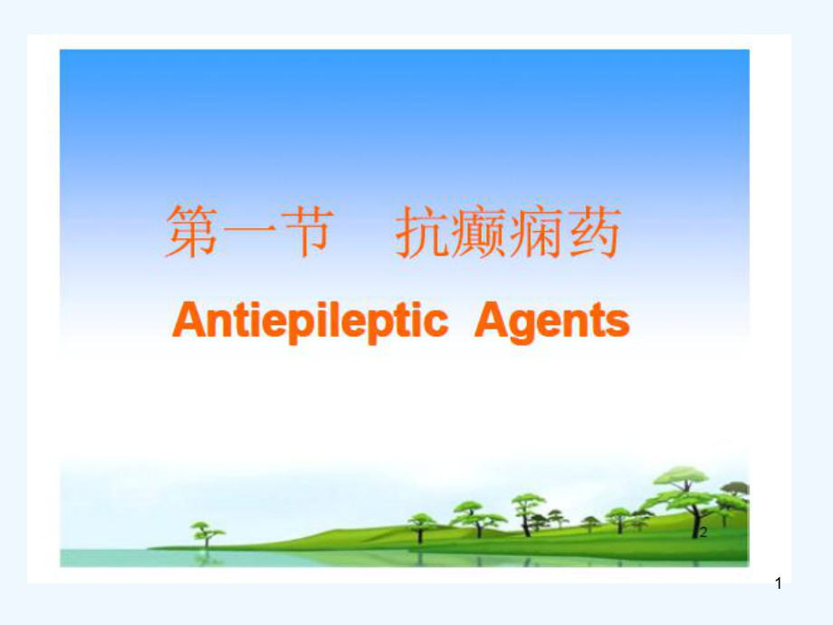 抗癫痫及抗惊厥药物医学课件.ppt_第1页