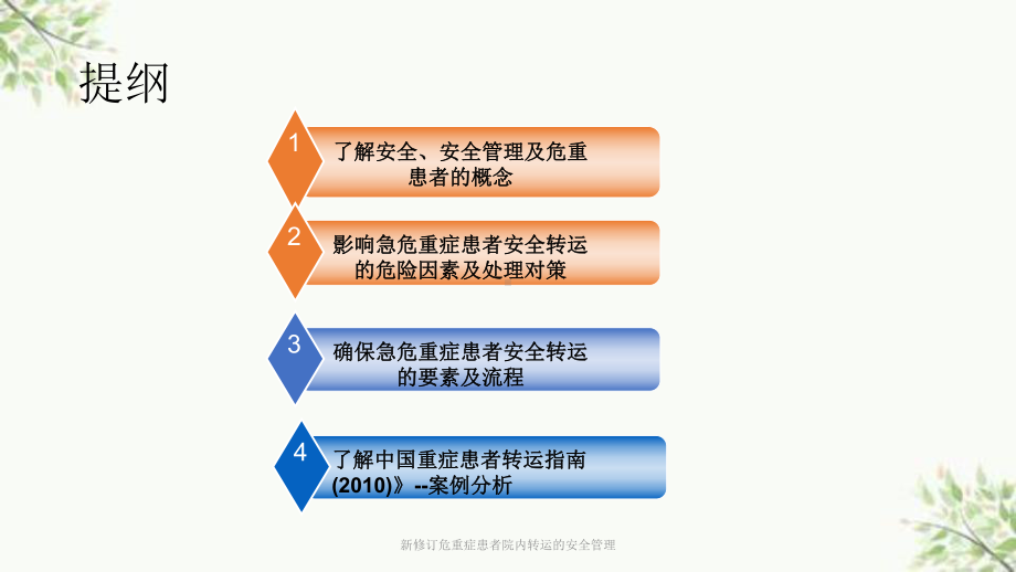 新修订危重症患者院内转运的安全管理课件.ppt_第3页