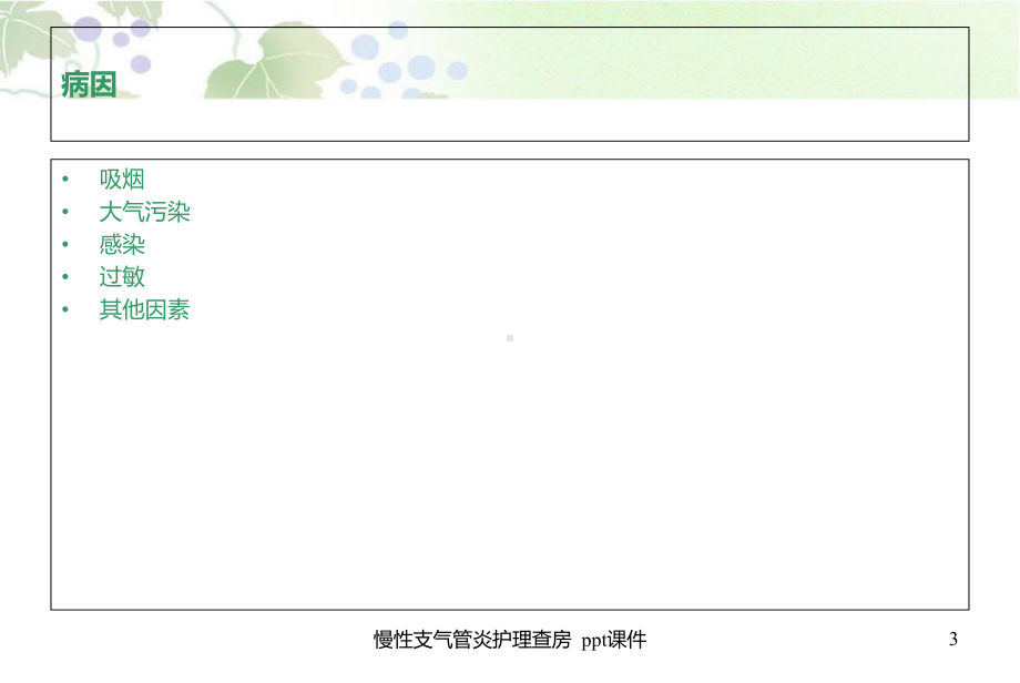 慢性支气管炎护理查房-课件.ppt_第3页
