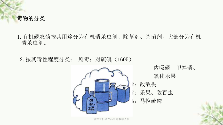 急性有机磷农药中毒教学查房课件.ppt_第3页