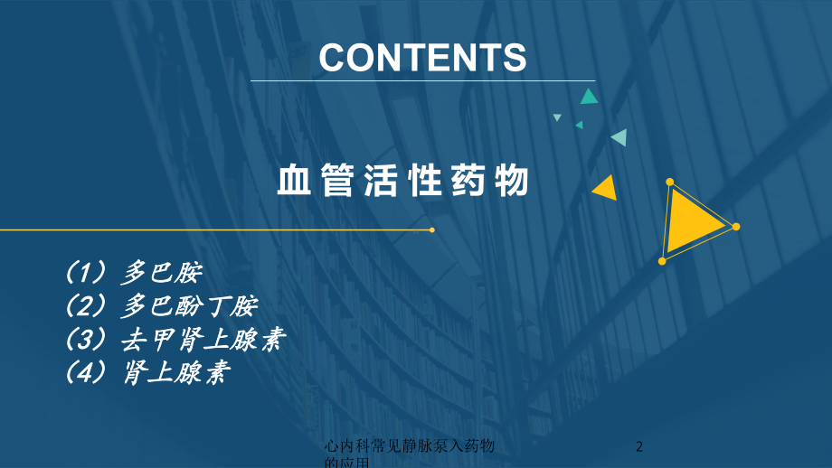 心内科常见静脉泵入药物的应用培训课件.ppt_第2页