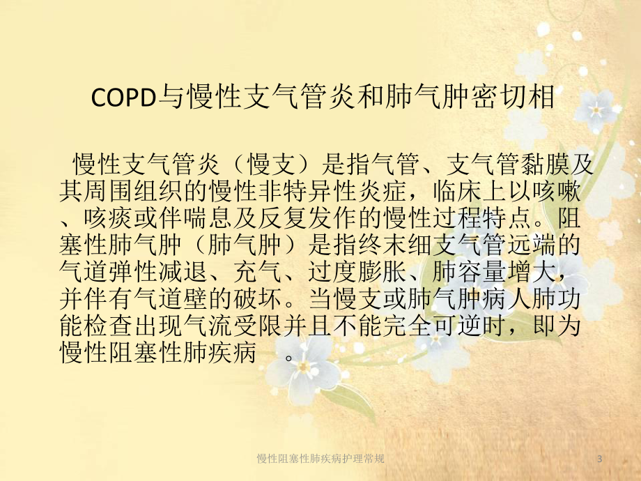 慢性阻塞性肺疾病护理常规培训课件.ppt_第3页