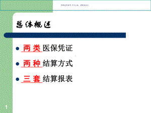 市小城镇医疗保险费用结算课件.ppt