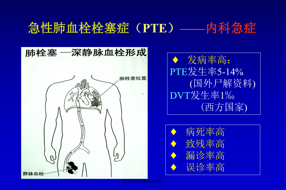 急性肺血栓栓塞的救治培训课件.ppt_第2页