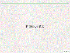 护理核心价值观完美课课件.ppt