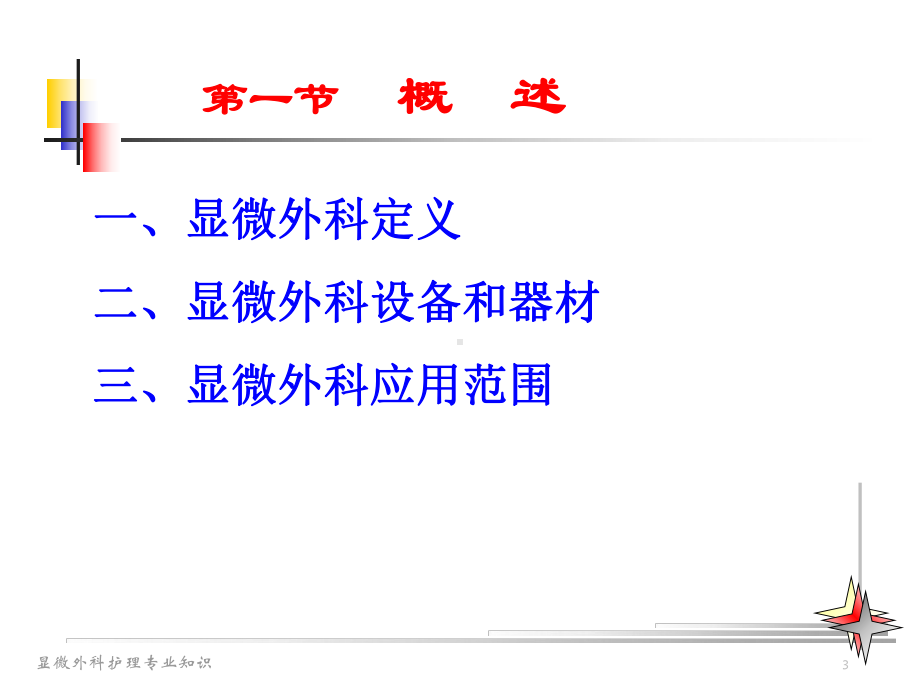 显微外科护理专业知识培训课件.ppt_第3页